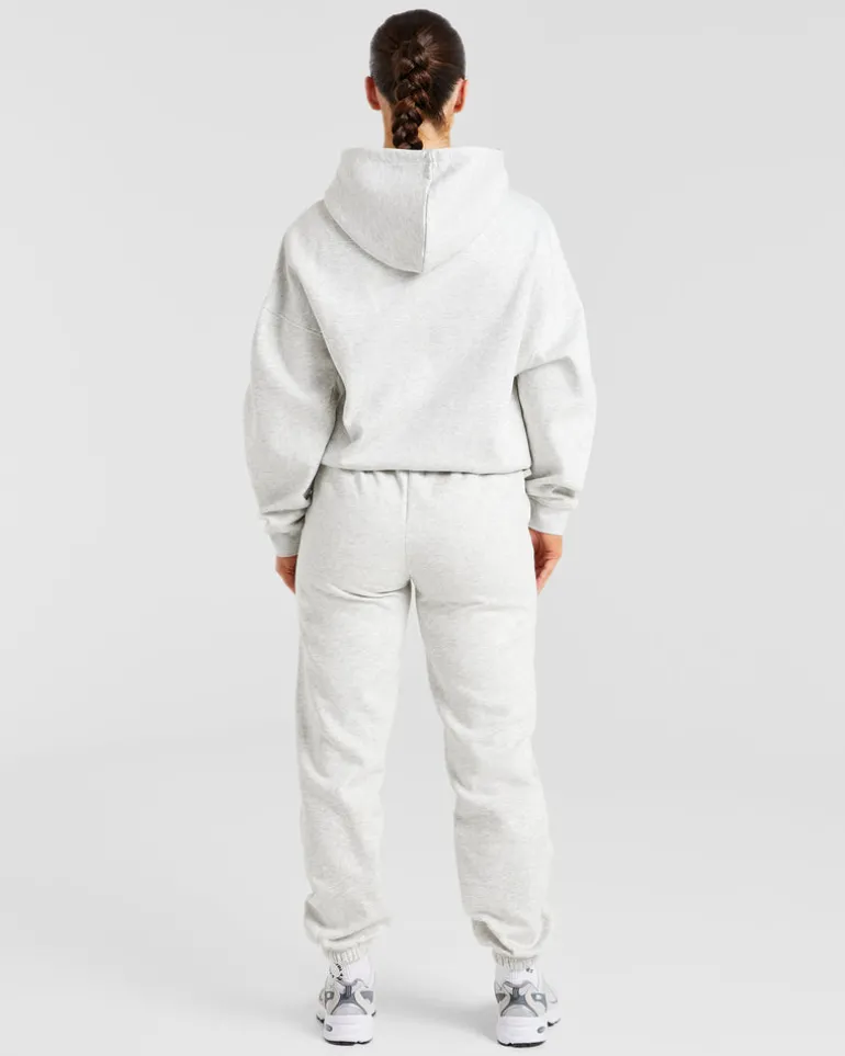 Varsity Graphic Oversized Hoodie